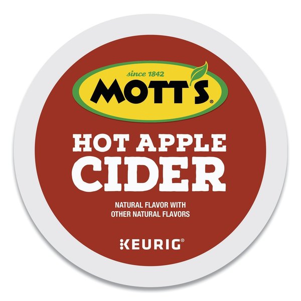 Motts Hot Apple Cider K-Cup Pods, 1 oz K-Cup Pod, PK24 PK 611247386040